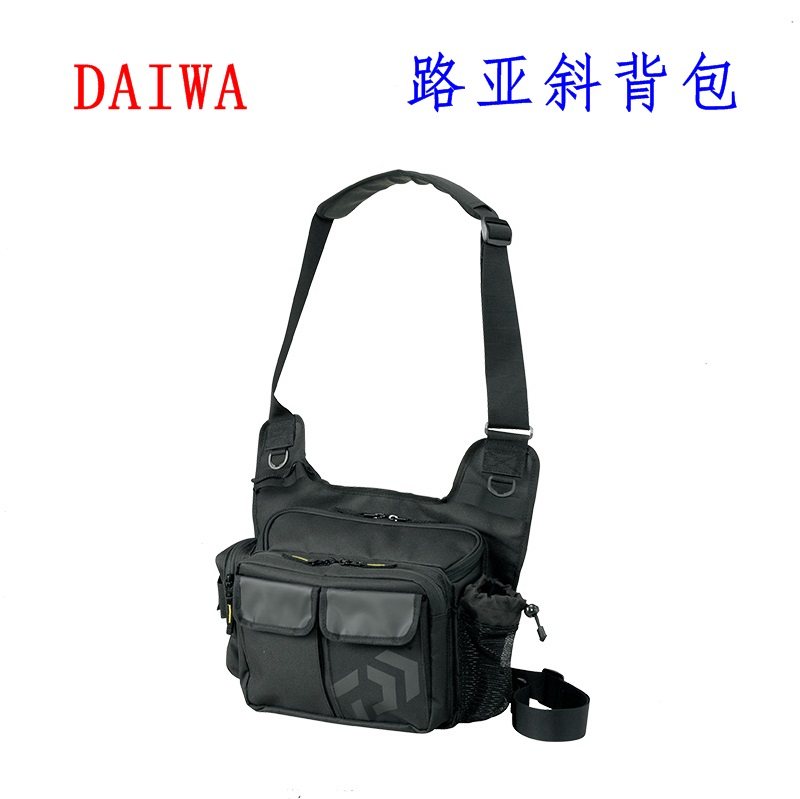 DAIWA达亿瓦路亚包斜挎单肩背包渔具包户外钓鱼垂钓鱼配件包