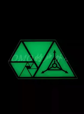 正品现货 TAD RANGER EYE ACR APERTURE TAD LOGO夜光版臂章