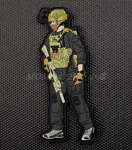 PVC Special 正品 Patch CRW 现货 Assaulter Air