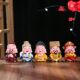 五路财神爷小摆件旺财办公桌面客厅酒柜玄关电视柜装 饰品乔迁新居