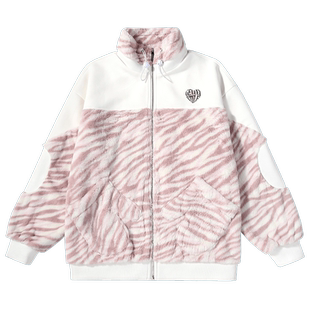 GENANX闪电潮牌陈奕恒同款立领情侣夹克外套撞色宽松新款男士外套