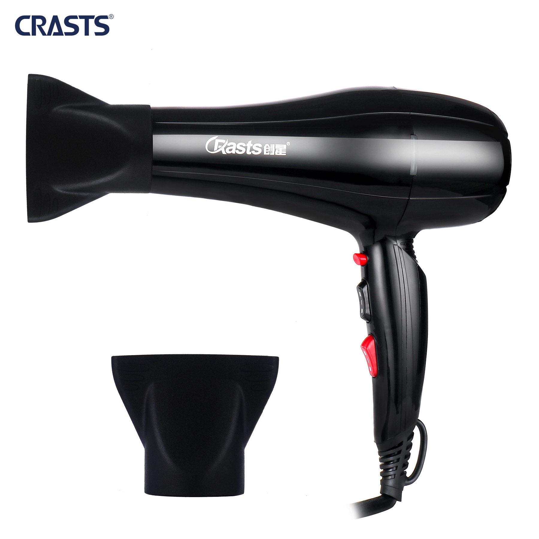 创星冷热风吹风筒 耐用电吹风速干恒温吹风机直发卷发器夹板正品