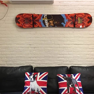 滑雪板架墙上挂架滑雪板架子滑雪单板存放架滑雪双板存放架