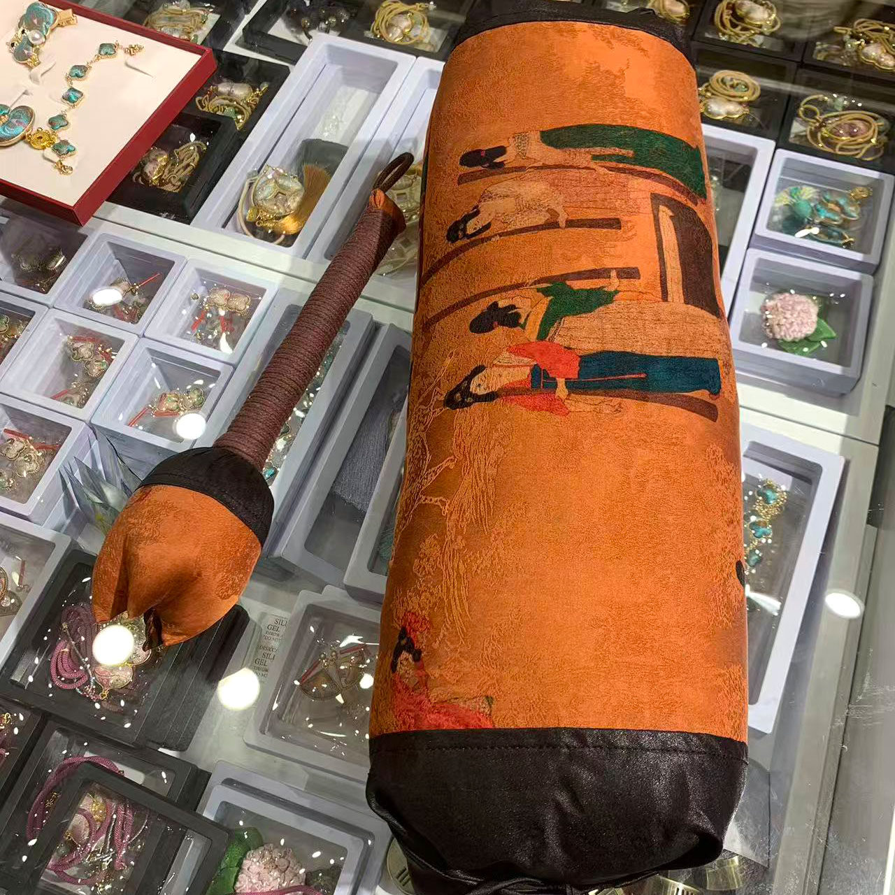 新品福利真丝香云纱安神助眠枕头