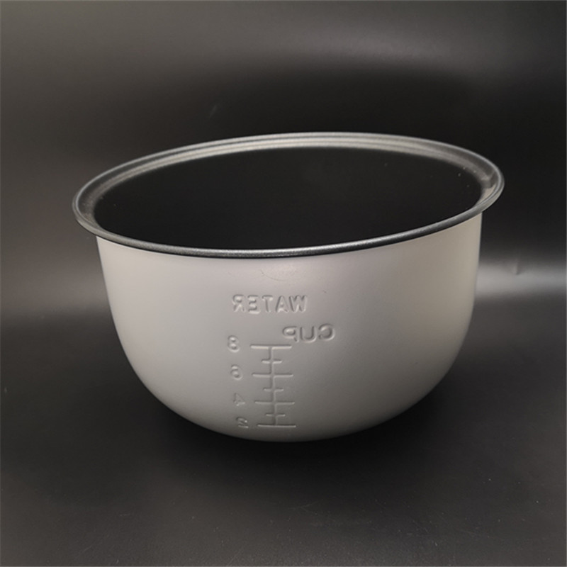 美的电饭煲4L内胆MB-YJ408H不粘YJ40EH黑晶内锅MB-YJ408J铝锅配件