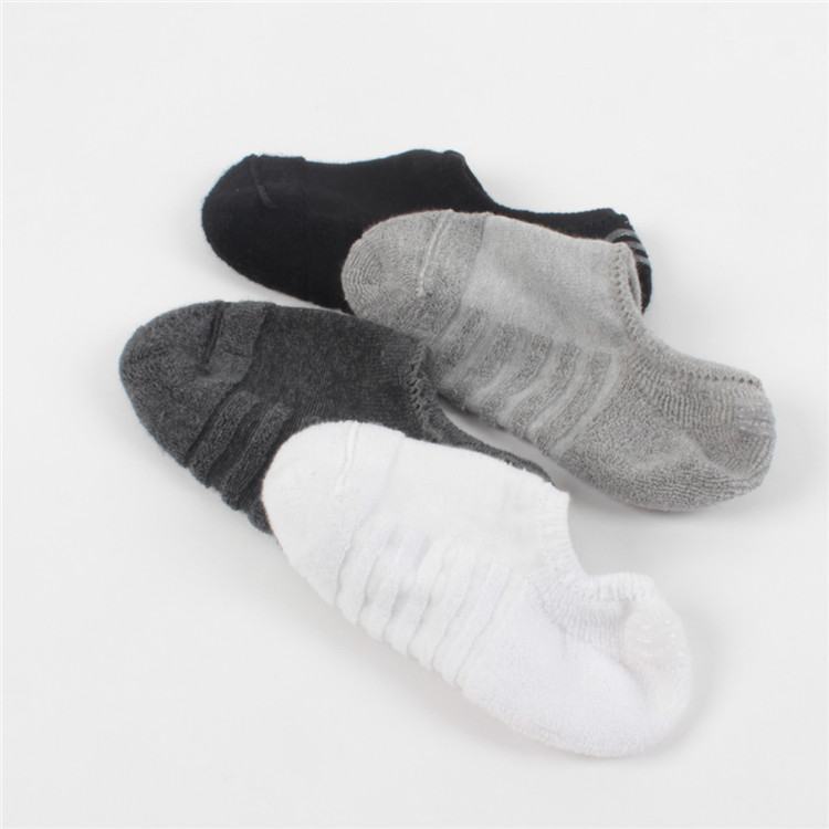 毛巾底隐形袜男士防臭吸汗加厚款