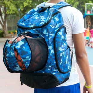 狂迷篮球包训练包篮球袋网兜网袋大容量多功能专业运动背包双肩包
