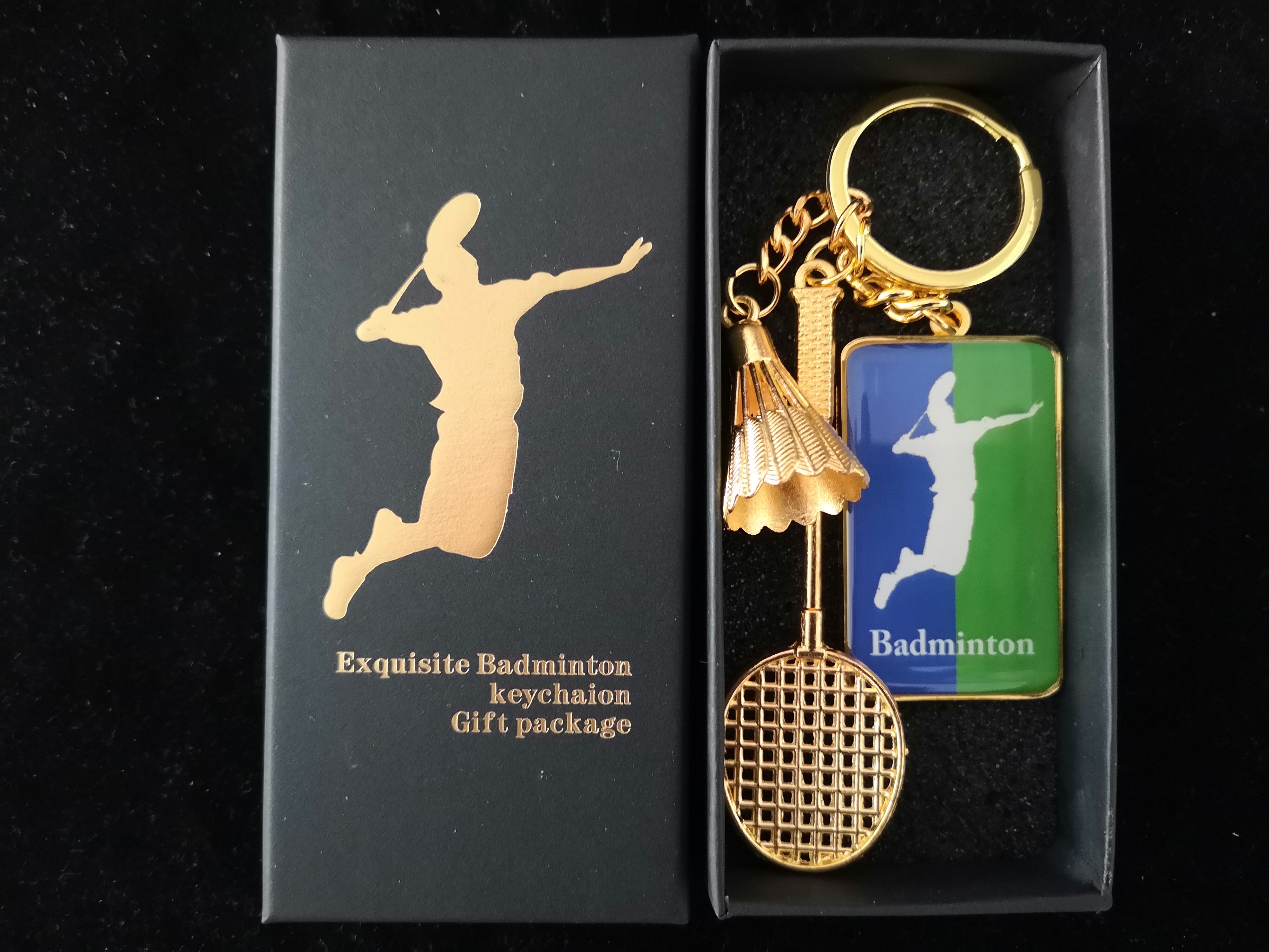 羽毛球钥匙扣链球包书包挂件饰品学校公司俱乐部纪念奖品礼品礼物