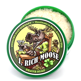 帝诗男士剃须皂斯特林剃须皂rich富哞哞青草气息刮胡泡沫皂