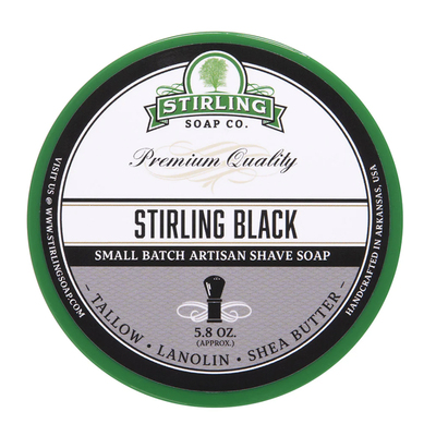 帝诗男士剃须皂斯特林剃须皂BLACK斯特林黑刮胡泡沫皂