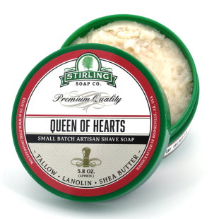 帝诗男士剃须皂斯特林Queen of Hearts 红桃皇后剃须皂刮胡泡沫皂