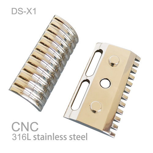 单开齿帝诗剃须刀一把刀两种体会