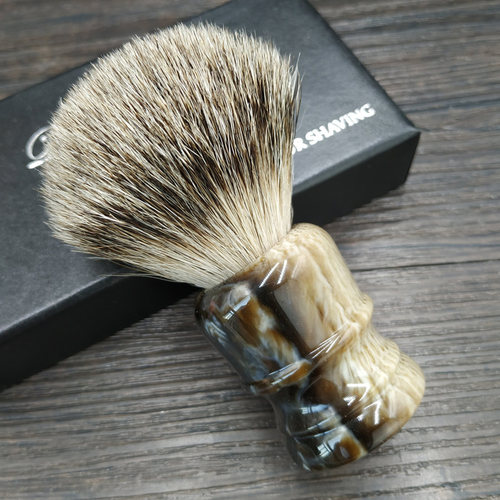帝诗哎莎树脂男士手工獾毛