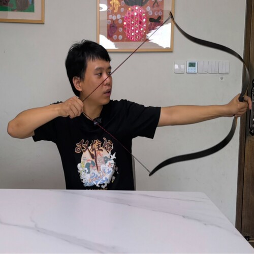 飞云居1.1米游骑兵层压弓骑射弓