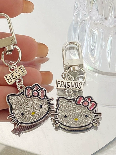 Hello kitty, Hello Kitty, мультяшный милый брелок, сумка