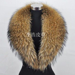时尚耗子毛围脖皮草假领