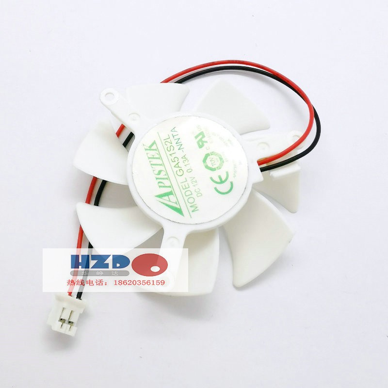 全新ROTEK GA51S2L-NNTH12V 0.13A 显卡风扇HZDO 5CM