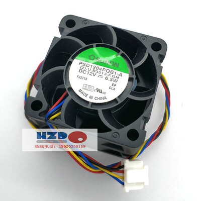 PSD1204PQB1-A原装SUNON建准4028 12V 6.5W散热风扇4CM厘米4线