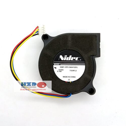 D05F-12PH 36AH1(EX)nidec全新原装5015 12V 0.14A投影机涡轮风扇