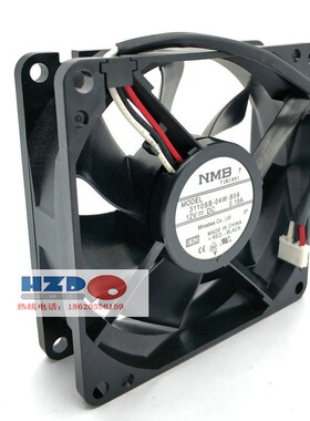 3110SB-04W-B59全新原装NMB 8025 12V 0.18A散热风扇8CM厘米3线