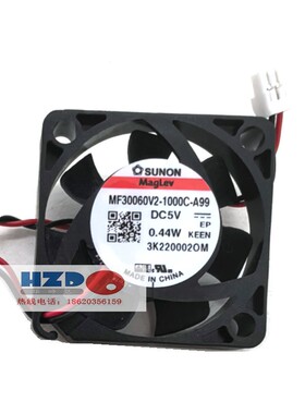 全新原装MF30060V2-1000C-A99建准3006 5v 0.44W散热风扇