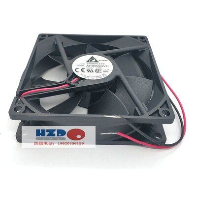 AFB0924VH全新原装Delta/台达9225 24V 0.40A散热风扇2线9CM厘米