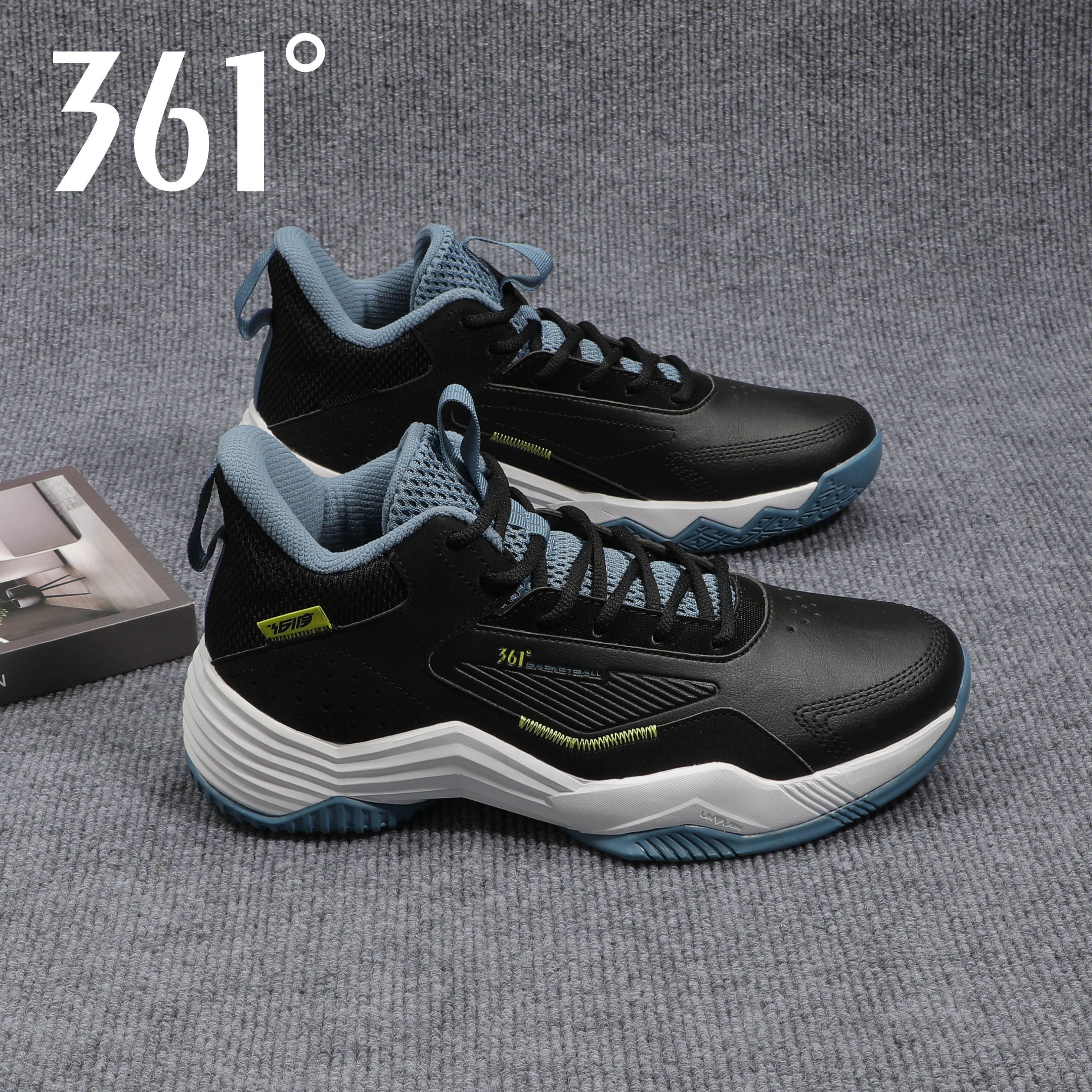 361篮球鞋男鞋2026春季学生防滑耐磨球鞋减震实战革面正品运动鞋