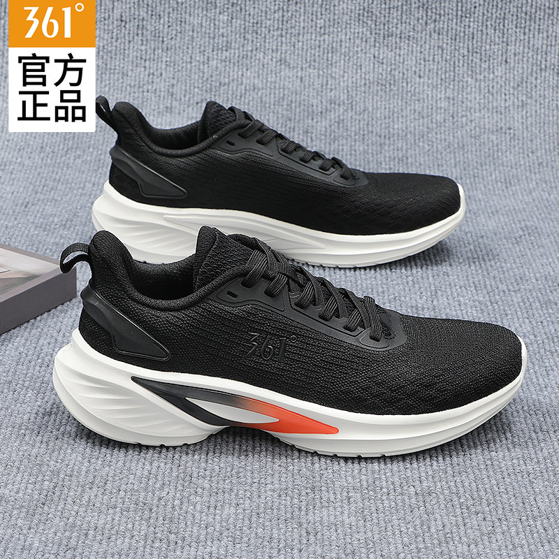 361男鞋官方旗舰店2026夏季新款软底休闲网面轻便百搭系带运动鞋