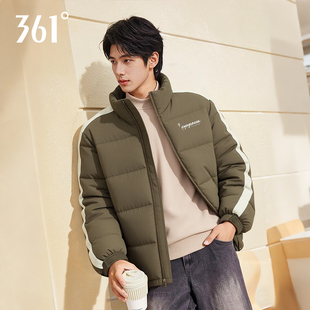 361短裤羽绒服男款2025冬季新款青少年时尚休闲外套保暖面包服男