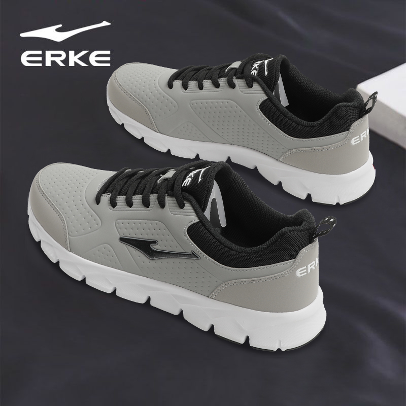 鸿星尔克男鞋2025春季新款跑步鞋