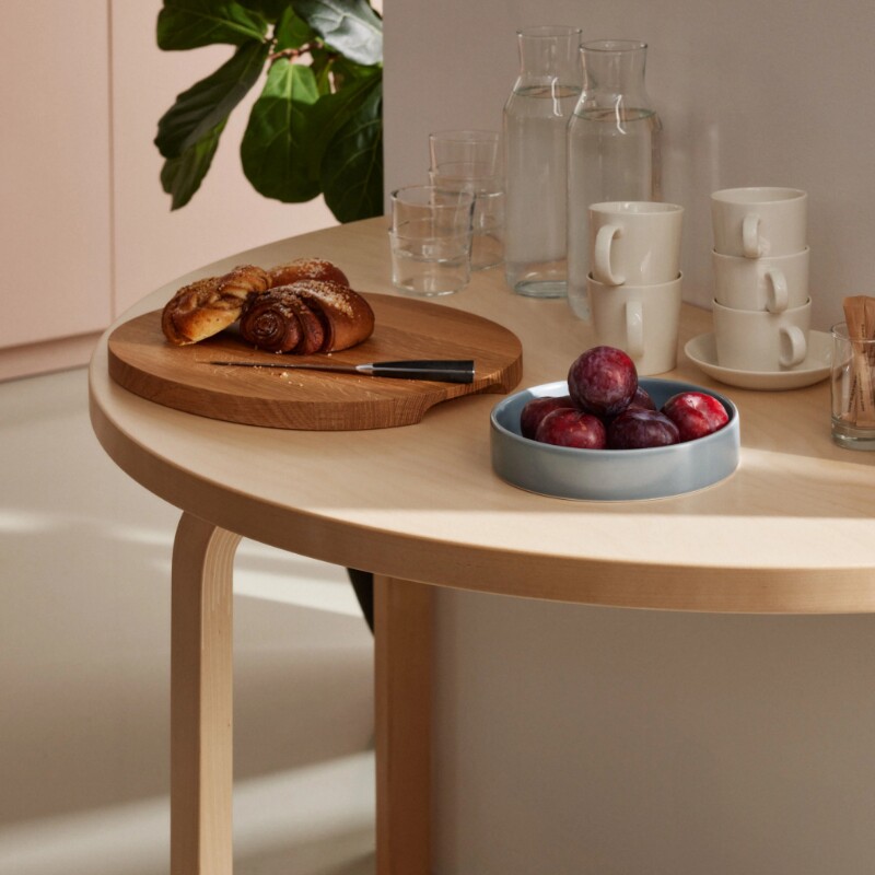 Artek正品Aalto95半圆桌阿尔瓦阿尔托设计师款北欧极简玄关餐边桌图片