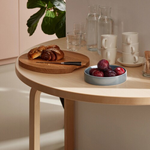 Artek正品Aalto95半圆桌阿尔瓦阿尔托设计师款北欧极简玄关餐边桌