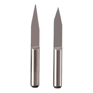 精磨3.175mm平底尖刀锥度平底刀数控电脑雕刻机精雕浮雕刻字刀具