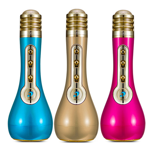 智能蓝牙麦克风K2清华话筒喇叭一体扩音放音K歌手机伴音同方神器