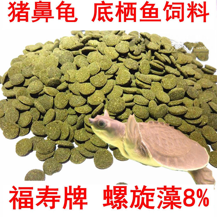 鱼粮猪鼻龟剃刀下沉型底栖饲料