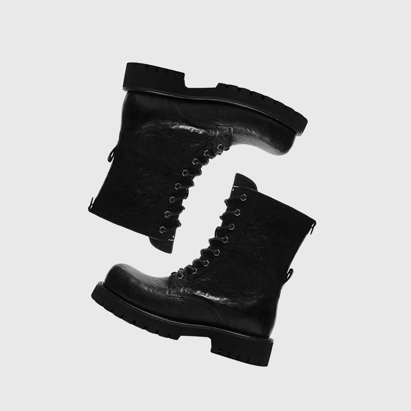 牛皮八孔马丁靴户外通勤