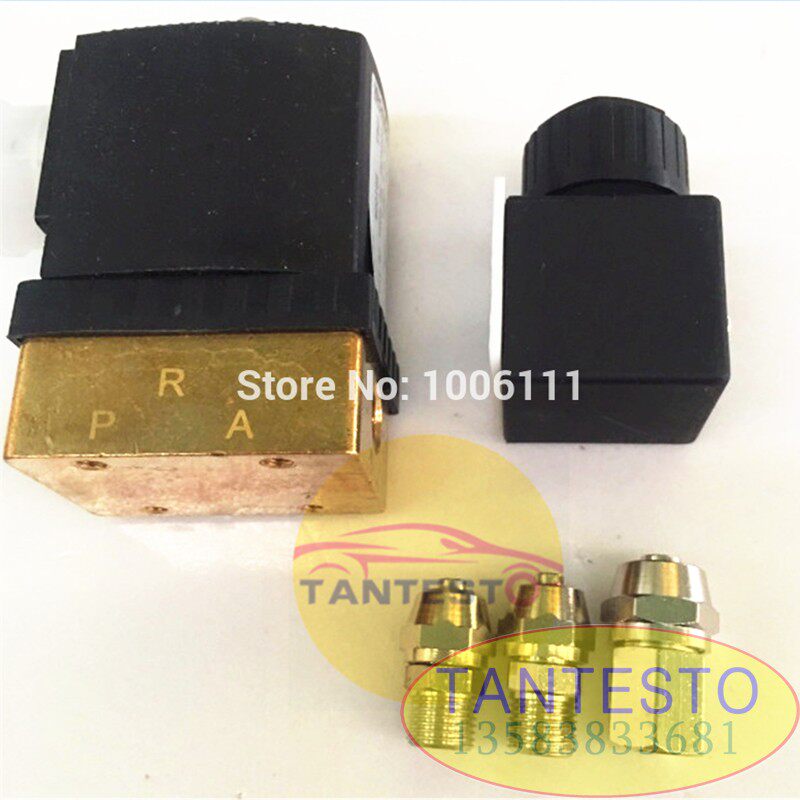 电喷共轨试验台用电磁阀24V 220V两位三通