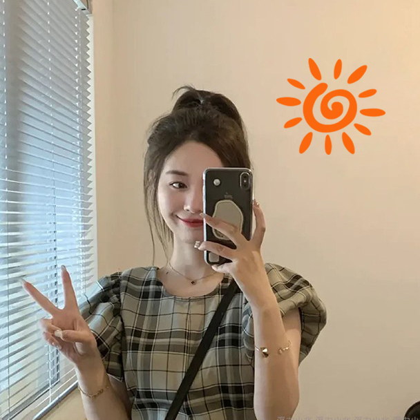 太阳简笔画贴纸橱窗装饰防撞