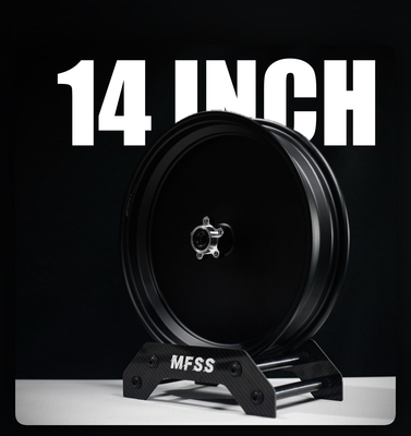 MFSS 14寸封闭大饼双碟万吨锻造轮毂极核AE4小牛FXT九号M5