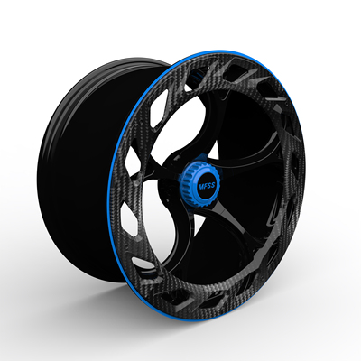 MFSS碳纤维中心锁轮毂保时捷兰博基尼法拉利