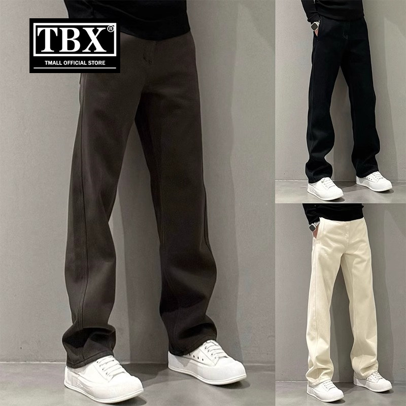 高端弯刀牛仔裤男士2025新款夏季男裤直筒阔腿休闲裤子男款春秋装