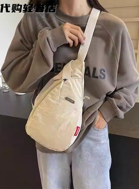 法国MKBM高级感斜挎包时尚简约骑行包休闲百搭轻便休闲小背包胸包