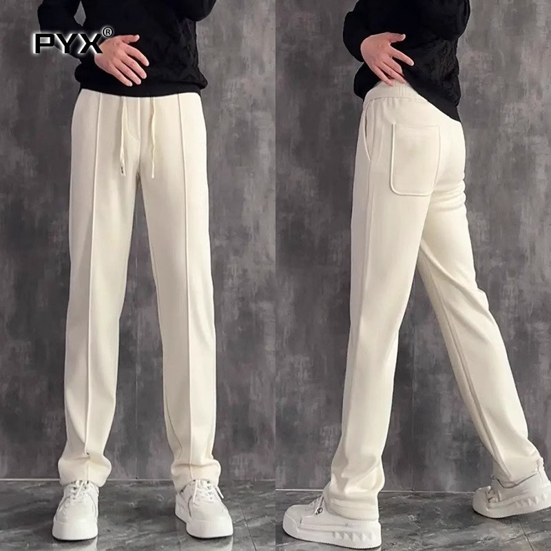 高级感直筒休闲裤男士裤子2025新款春秋冬季男裤垂感运动卫裤男款