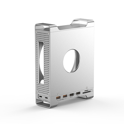 MacMINIm4拓展坞nvme扩容硬盘盒4Pro机箱桌面支架usb3.2扩展器hub