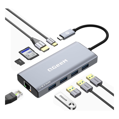 拓展坞typeC电脑接口转换器HDMI