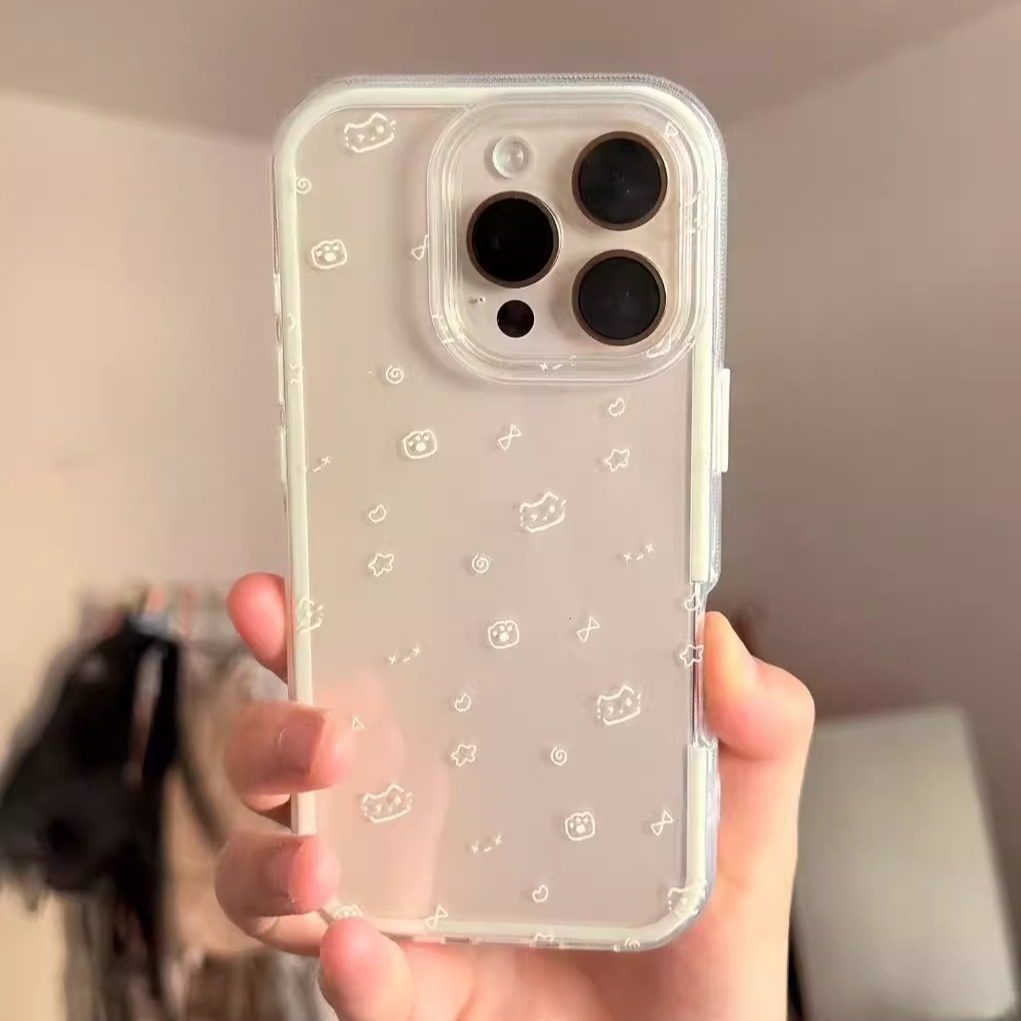 小猫标记适用iPhone16promax手机壳iPhone15p