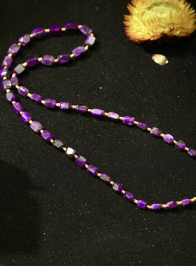 舒俱来R13202帝王紫项链18k/45cm