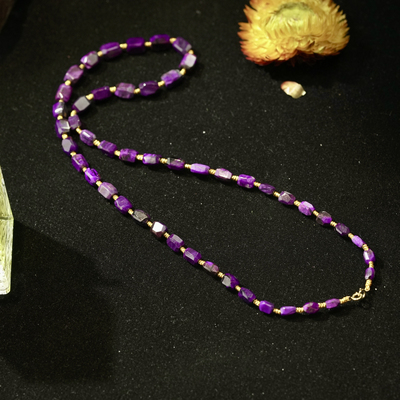舒俱来R13202帝王紫项链18k/45cm