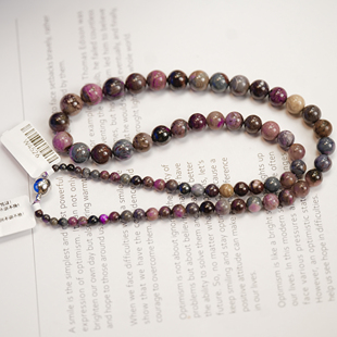 舒俱来项链泥地樱花圆珠塔链W4526