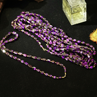 多样性发货发其一 18k 舒俱来R16170火焰红丝绒项链45cm